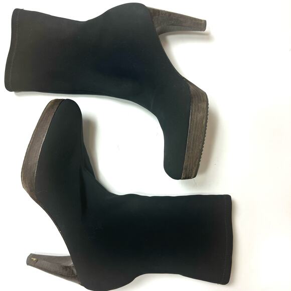 Stuart Weitzman Glove Suede Heel Boot Size 10 - Picture 6 of 7